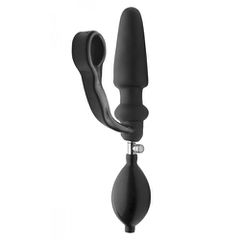 Exxpander Inflatable Plug with Cock Ring and Removable Pump-thumb-3