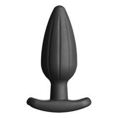 Πρωκτική Σφήνα Σιλικόνης Noir "Rocker" Butt Plug με Ηλεκτροδιέγερση (Large) - ElectraStim