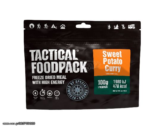 Tactical Foodpack τροφή επιβίωσης Sweet Potato Curry