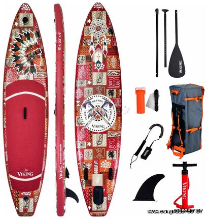 Φουσκωτή Σανίδα Sup Touring MLS Tomahawk 12' Viking