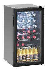 Bartscher 700182G Βιτρίνα Συντήρησης Mini Bar 88lt Μονή με ανοιγόμενη πόρτα 6 Ράφια 43x48.3x83.2 cm 49.50.031.0001