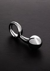 Πρωκτική Σφήνα Prostate Butt Plug από Ανοξείδωτο Ατσάλι (39mm) - Triune