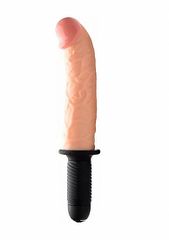 Ρεαλιστικός Κυρτός Δονητής The Curved Dicktator 22cm με 13 Λειτουργίες Δόνησης - XR Brands
