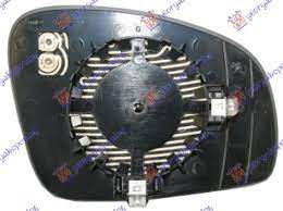ΚΡΥΣΤΑΛΛΟ ΚΑΘΡΕΦΤΗ ΘΕΡΜΑΙΝΟΜΕΝΟ (ASPHERICAL GLASS) ΑΡ για SKODA FABIA '07-'14