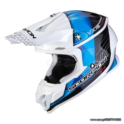 ΚΡΑΝΟΣ SCORPION VX 16 AIR GEM WHITE BLUE **5 ΧΡΟΝΙΑ ΕΓΓΥΗΣΗ**