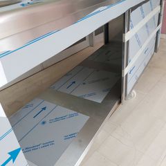 Πόστο καφέ 190*70*85/95 εκ, με 1 γούρνα Φ 36*14 εκ, τρύπα ακαθάρτων και σκαφωτή επιφάνεια. Ποιότητα & Τιμή Stockinox-thumb-6