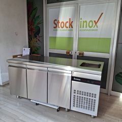 Ψυγείο πάγκος συντήρηση 179*70*87/97 εκ, με 3 πόρτες, ενσωματωμένη μηχανή & 1 γούρνα δεξιά. ΙΝΟΜΑΚ PNH999. ΠΡΟΣΦΟΡΑ! Ποιότητα & Τιμή Stockinox-thumb-22