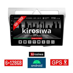KIROSIWA 6+128GB KIA PICANTO (2008 - 2011) Android οθόνη αυτοκίνητου 6GB με GPS WI-FI (ηχοσύστημα αφής 9" ιντσών OEM Youtube Playstore MP3 USB Radio Bluetooth Mirrorlink DSP Apple Carplay Android
