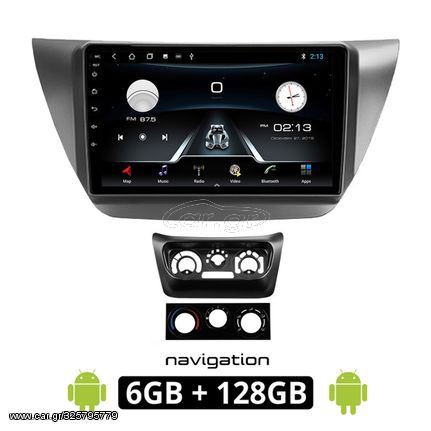 MITSUBISHI LANCER (2000 - 2007) Android οθόνη αυτοκίνητου 6GB με GPS WI-FI (ηχοσύστημα αφής 9" ιντσών OEM Youtube Playstore MP3 USB Radio Bluetooth Mirrorlink εργοστασιακή, 4x60W, AUX) MIT508-6GB