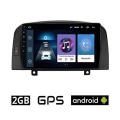 HYUNDAI SONATA 2006-2009 Android οθόνη αυτοκίνητου 2GB με GPS WI-FI (ηχοσύστημα αφής 9" ιντσών OEM Youtube Playstore MP3 USB Radio Bluetooth Mirrorlink εργοστασιακή, 4x60W, AUX) HY126-2GB