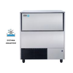 ITV Ice Makers QUASAR NGQ 130A Παγομηχανή με Σύστημα Ανάδευσης 143kg/24hrs και Αποθήκη 50kg 84,5x55,7x98,4cm 23.02.015.0001