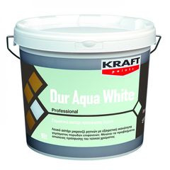 Αστάρι Ρητινών Λευκό Dur  Aqua White Kraft  9ltr