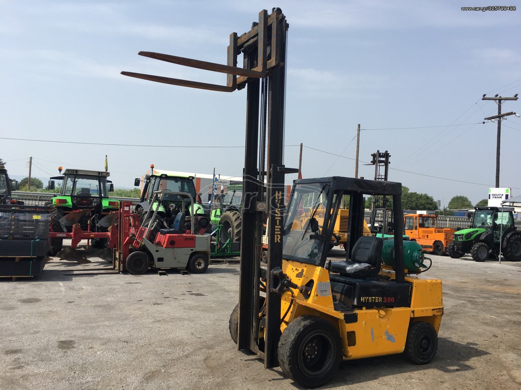 Hyster 1992 3.00 3000kg 3.30m