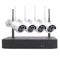 Tuya NVR Kit Ολοκληρωμένο Σύστημα CCTV Wi-Fi με 4 Ασύρματες Κάμερες