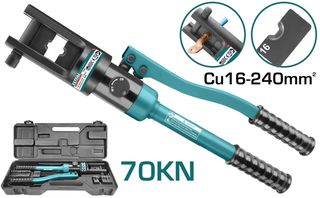Total Υδραυλική Πρέσα Ακροδέκτων Cu 16-240mm2 THCT0240 THCT0240