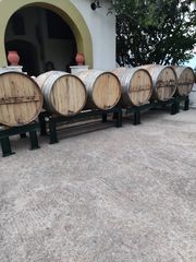 6 Βαρέλια κρασιού ξύλινα δρύινα 