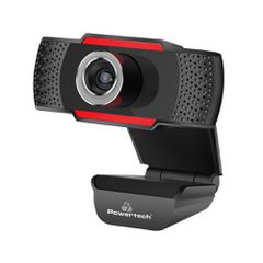 WEB κάμερα POWERTECH PT-1078 2.0MP Full HD (1920 x 1080) Plug & Play 1.35m μαύρη