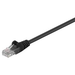 GΟOBAY καλώδιο δικτύου 68651, CAT 5e U/UTP, CCA, PVC, 5m, μαύρο