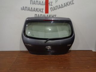 Hyundai i20 2008-2014 οπίσθια πόρτα (5η) ασημί σκούρο (χωρίς αφαλό)