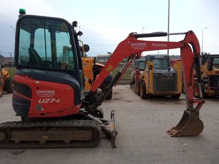 Εκσκαφέας Με Ερπύστριες Kubota 2015 U27-4-thumb-2