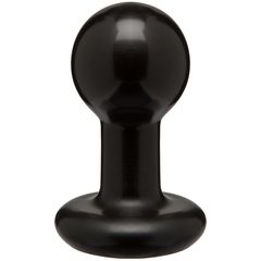 Round Butt Plug - Small - Black