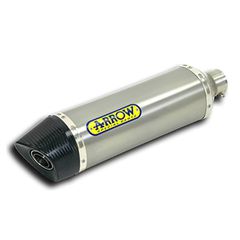 Ζεύγος Τελικών Εξάτμισης Slip On Arrow Race-Tech Aluminum + Carbon end cap Yamaha YZF 1000 R1 2009-2014 (71735AO)