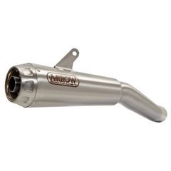Slip On Arrow Pro Race Titanium + Titanium end cap Suzuki GSX-R 1000/1000R 2017-2018 (71207PR)