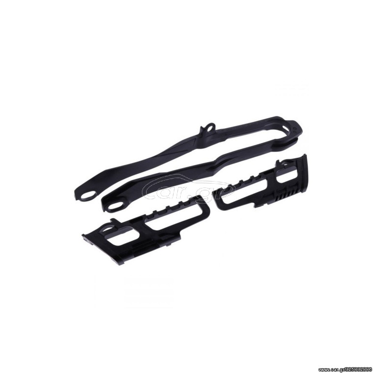 ΚΙΤ ΟΔΗΓΟΣ ΑΛΥΣΙΔΑΣ + ΓΛΥΣΙΕΡΑ ΨΑΛΙΔΙΟΥ HONDA CRF450 R/RX 19-20 ΜΑΥΡΟ | POLISPORT