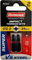 ΜΥΤΗ ΡZ2/25mm 2 ΤΕΜΑΧΙΑ BENMAN 74943