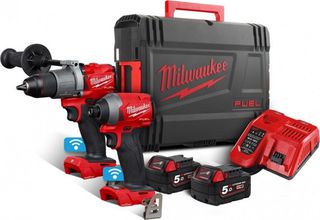 MILWAUKEE M18 FUEL ONEKEY ONEPP2A2-502X 18V SET ΚΡΟΥΣΤΙΚΟ ΔΡΑΠΑΝΟΚΑΤΣΑΒΙΔΟ & ΠΑΛΜΙΚΟ ΚΑΤΣΑΒΙΔΙ 1/4 ( 4933464529 )