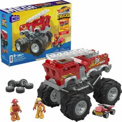 Mattel Mega Bloks Hot Wheels Monster Trucks: HW 5-Alarm Monster Truck (HHD19)