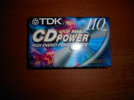 ΚΑΣΕΤΑ ΗΧΟΥ TDK CD POWER 110 HIGH ENERGY PERFORMANCE