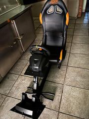 ADX Firabase A01 Racing κάθισμα  & Hopi Wireless RWA Racing Wheel Apex -thumb-7