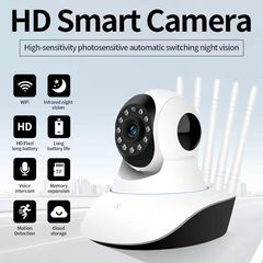 Camera Connect To Cellphone Plus Smart HD 1080P Night Vision Two-Way Audio Home Monitor