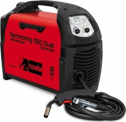 ΗΛΕΚΤΡΟΚΟΛΛΗΣΗ INVERTER ΣΥΡΜΑΤΟΣ 150A TELWIN TECHNOMIG150 DUAL SYNERGIC