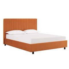 TIFFANY ΚΡΕΒΑΤΙ (ΓΙΑ ΣΤΡΩΜΑ 160x200cm) ΕΚΑΙ 212x177xH118cm 09-1079