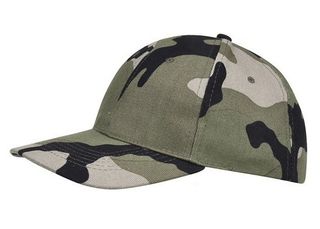 Sol's Buffalo camo 88100 Εξάφυλλο καπέλο τζόκεϊ παραλλαγής 100% βαμβάκι πίσω κούμπωμα CAMO-986