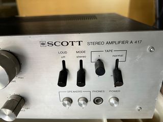 SCOTT stereo amplifier A 417