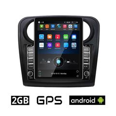 DACIA LOGAN (2012 - 2019) Android οθόνη αυτοκίνητου 2GB με GPS WI-FI (ηχοσύστημα αφής 9.7" ιντσών OEM Youtube Playstore MP3 USB Radio Bluetooth Mirrorlink εργοστασιακή, 4x60W, AUX) DA56-972