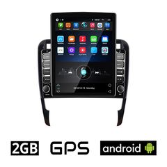 PORSCHE CAYENNE (2002 - 2011) Android οθόνη αυτοκίνητου 2GB με GPS WI-FI (ηχοσύστημα αφής 9.7" ιντσών OEM Youtube Playstore MP3 USB Radio Bluetooth Mirrorlink εργοστασιακή, 4x60W, AUX) PO93-972