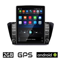 SKODA SUPERB μετά το 2015 Android οθόνη αυτοκίνητου 2GB με GPS WI-FI (ηχοσύστημα αφής 9.7" ιντσών OEM Youtube Playstore MP3 USB Radio Bluetooth Mirrorlink εργοστασιακή, AUX, 4x60W) SK46-972