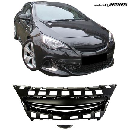 Μάσκα Για Opel Astra J 3D GTC 12-15 Χωρίς Σήμα Μαύρη 1 Τεμάχιο