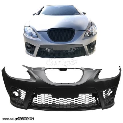 Μπροστινός Προφυλακτήρας Για Seat Leon 1P 05-09 Cupra Look