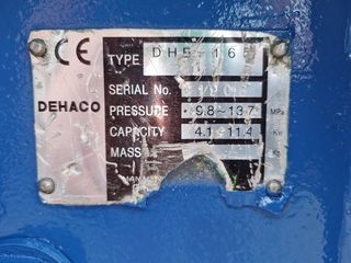 Σφυριά Takeuchi 2004 DEHACO DHB 165-thumb-5
