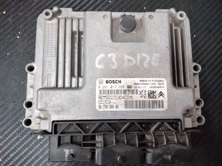 CITROEN C3 DIESEL ΕΓΚΕΦΑΛΟΣ BOSCH 0 281 017 336,9677030080,EDC17C10 DPF/EGR/SCR/IMMO OFF