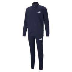 Men's Puma Clean Sweat Suit FL in Blue | 585841-06 Φόρμα Μπλε