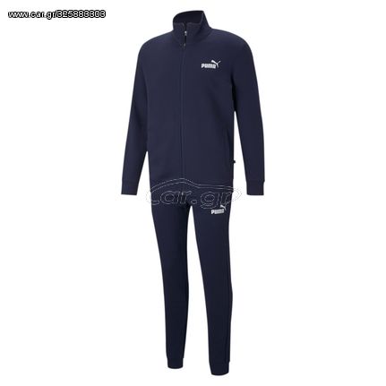 Men's Puma Clean Sweat Suit FL in Blue | 585841-06 Φόρμα Μπλε