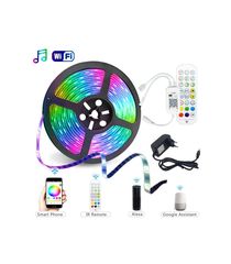 SMART ΤΑΙΝΙΑ, LED RGB ΜΕ ΕΦΑΡΜΟΓΗ ΚΑΙ ΤΗΛΕΧΕΙΡΙΣΜΟ 5m