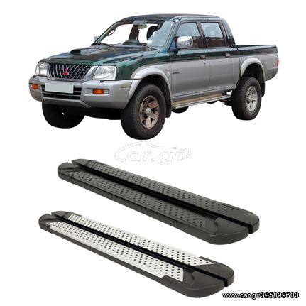 Mitsubishi L200 (Strada) 1996-2006 Σκαλοπάτια [Almond]