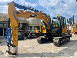 Εκσκαφέας Με Ερπύστριες Sany 2022 SY155U *16000kg *Isuzu engine-thumb-3